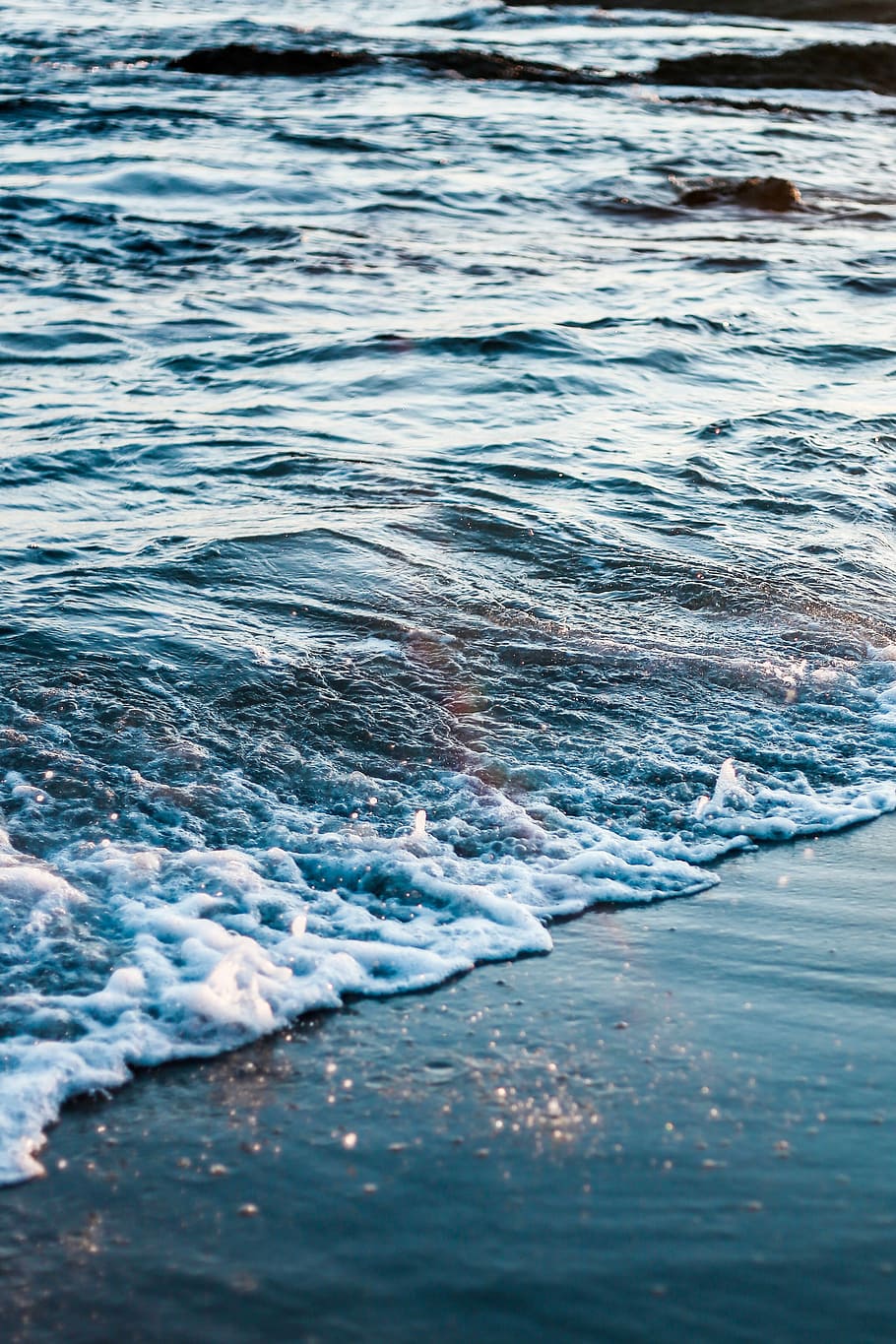 ocean whitewash, seawave at daytime, wafe, water, body of water HD wallpaper