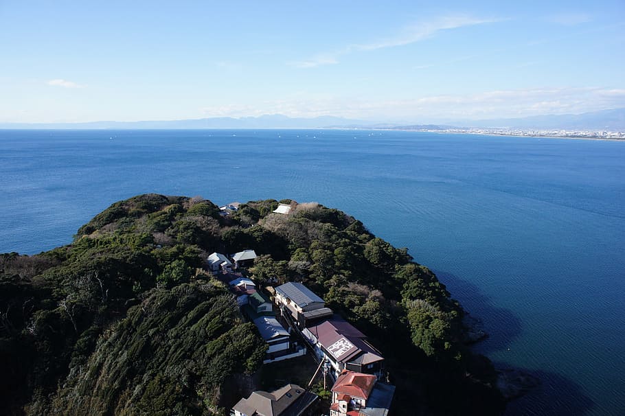 jiang techno island, え の shi ma, kanagawa prefecture, fujisawa city, HD wallpaper
