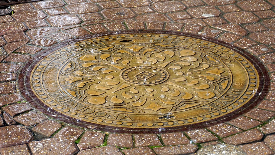 Sunshine, Thunderstorm, Drain, Cover, drain cover, history HD wallpaper