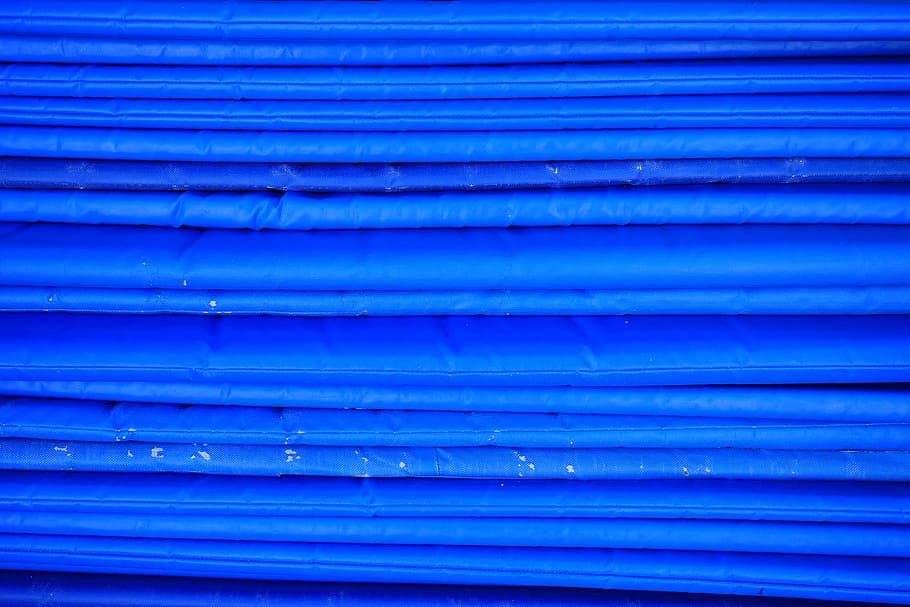 Matting, Sleeping, Material, blue, sleeping mats, deck chair HD wallpaper