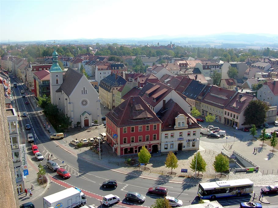 bautzen, building, view, architecture, building exterior, built structure HD wallpaper