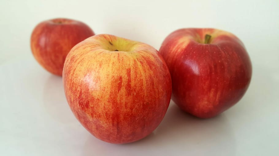 Fruit, Red Apple, apples, food and drink, healthy eating, freshness HD wallpaper