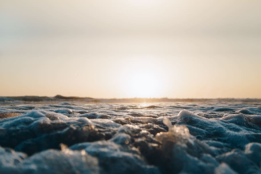 closeup photo of body of water, body of water under day time HD wallpaper