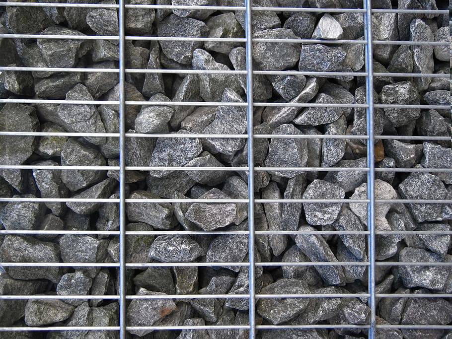 Stones, Layer, Grid, Wall, Pattern, structure, texture, backgrounds HD wallpaper