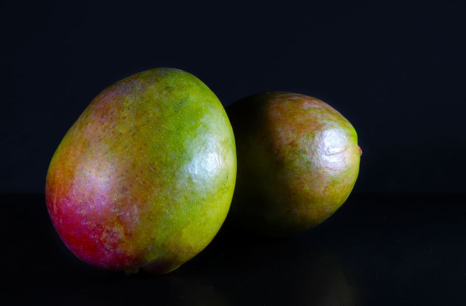 mango, tropical fruit, ripe, vitaminhaltig, fruits, fruity HD wallpaper