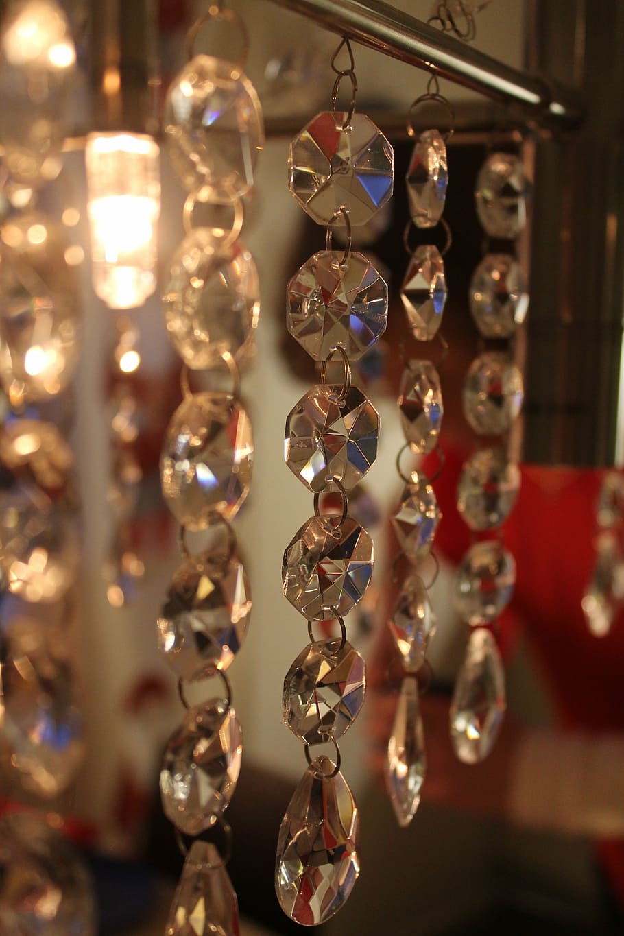 prism, prisms, light, hanging, decoration, no people, indoors HD wallpaper