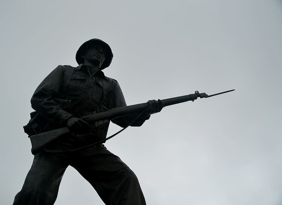 Old, Second World War, Battle, former, normandy, military, army HD wallpaper