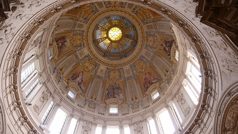 berlin, berlin cathedral, architecture, built structure, dome HD wallpaper