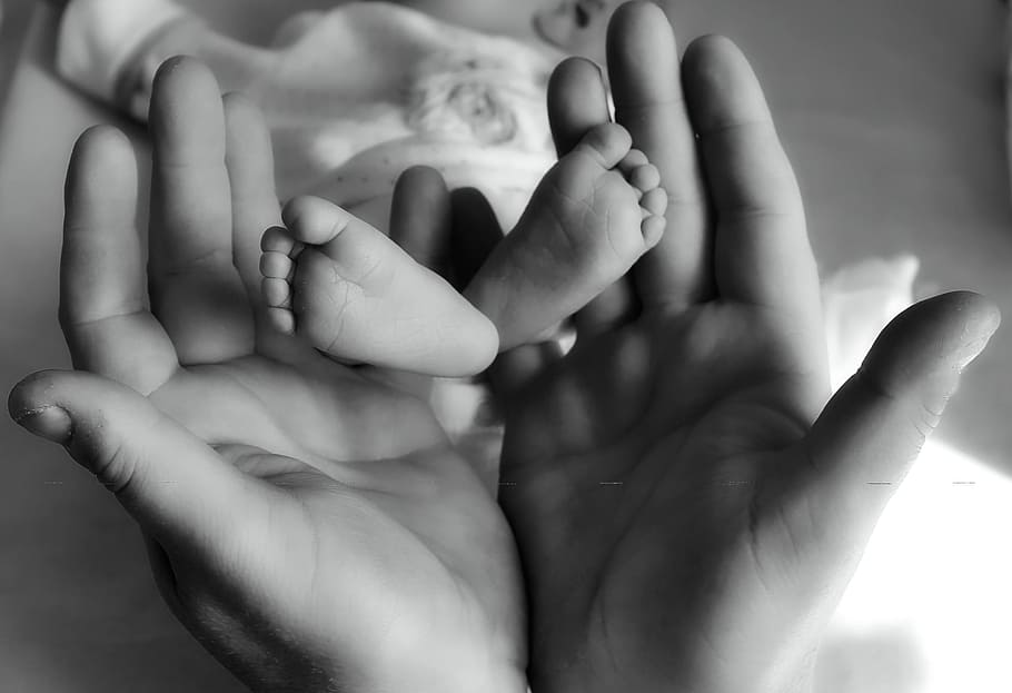 Hd Wallpaper Person Holding Baby Feet Parents Father Child Hand Happy Wallpaper Flare