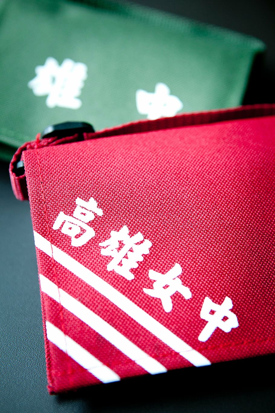 schoolbag, attend class, asia, china, red, close-up, indoors, HD wallpaper
