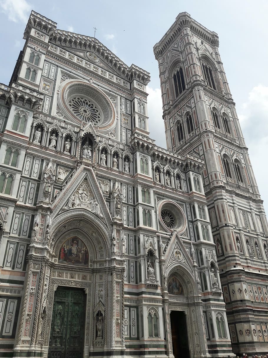 florence, the duomo, cathedral, architecture, building exterior HD wallpaper