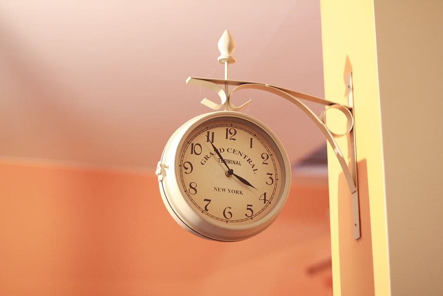 HD wallpaper: white analog clock, Wall, Time, large clock, clock shield,  hours | Wallpaper Flare