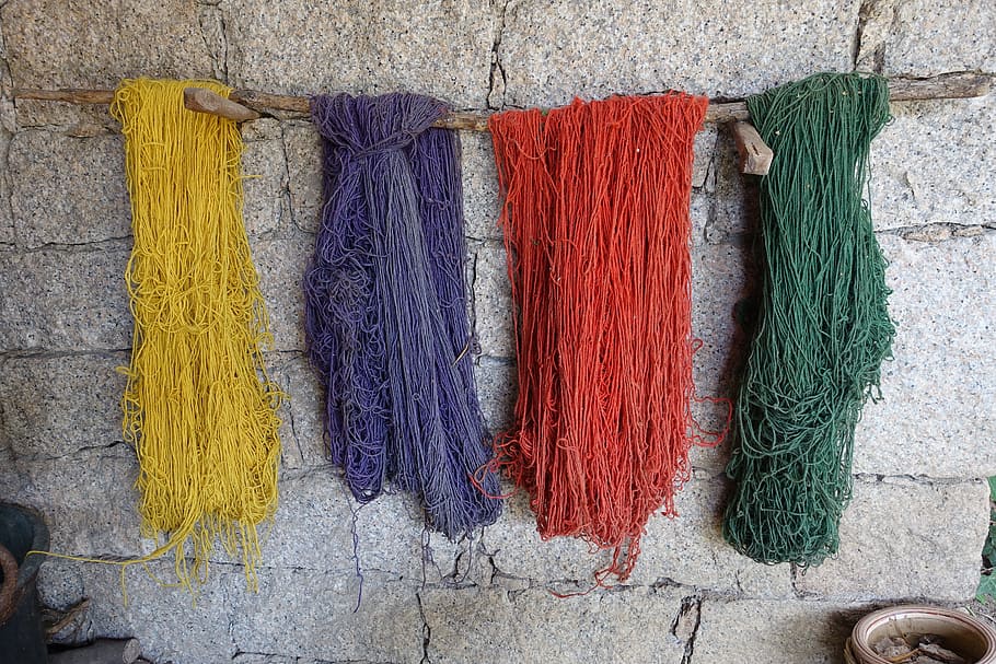 garment, wire, wool, fabric, rope, no people, multi colored HD wallpaper