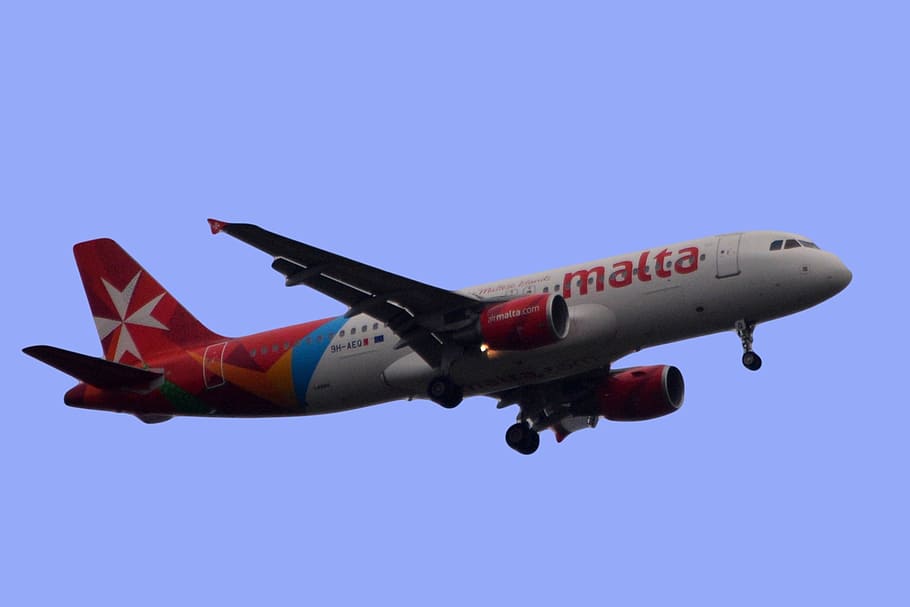 plane, air, fly, malta, air vehicle, airplane, flying, mode of transportation HD wallpaper