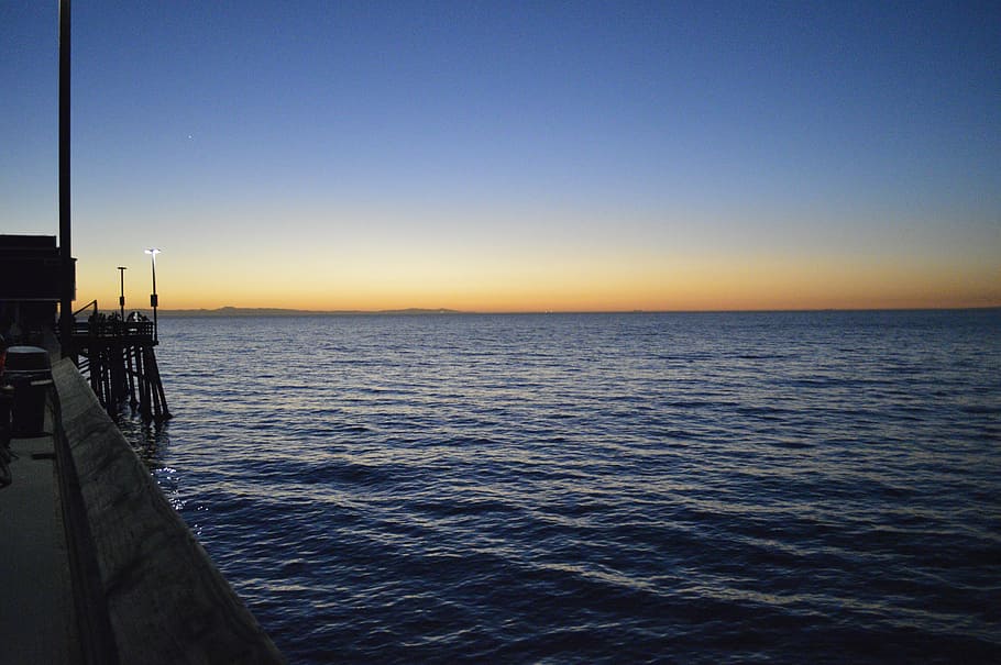 sea, sky, costa, pacific, ocean, water, horizon, sunset, beauty in nature HD wallpaper