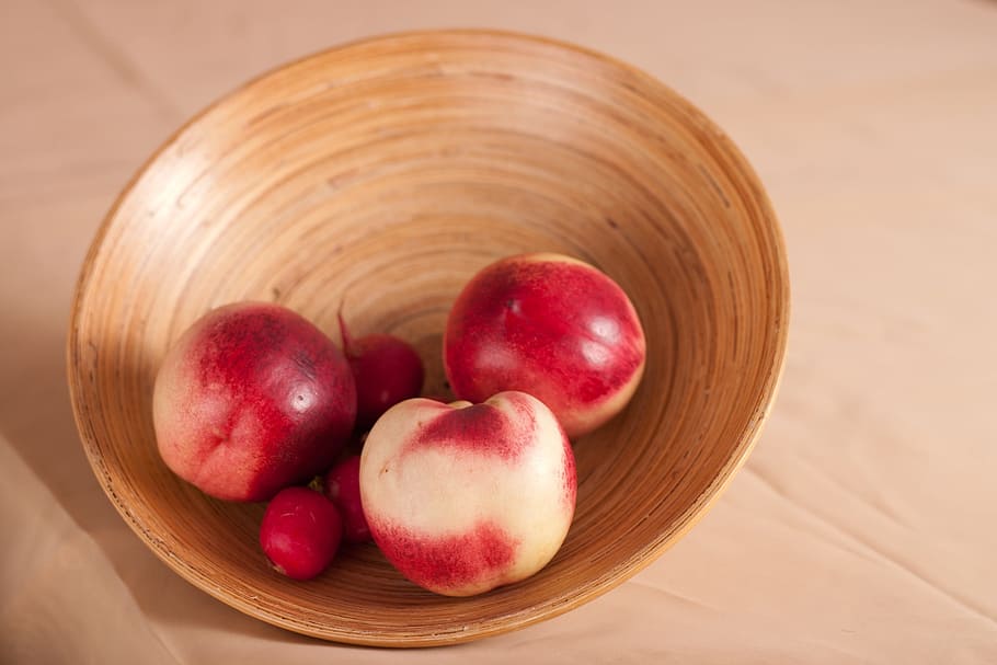 fruits, white, apple, radish, green, red, vegetable, healthy HD wallpaper