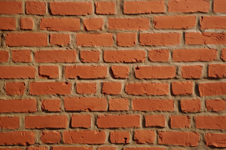 brick wall, background, texture, masonry, wall background, pattern HD wallpaper