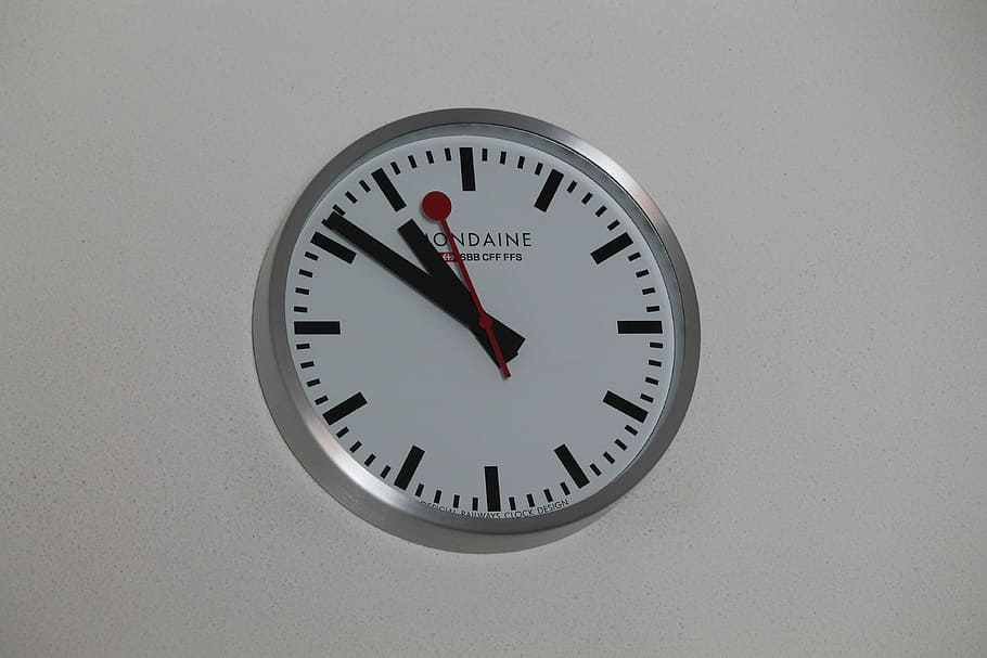 watch, time, quartz, wall, ffs, switzerland, clock, clock Face HD wallpaper