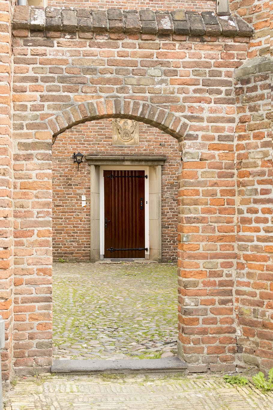 city, port, architecture, brickwork, door, entrance, built structure HD wallpaper