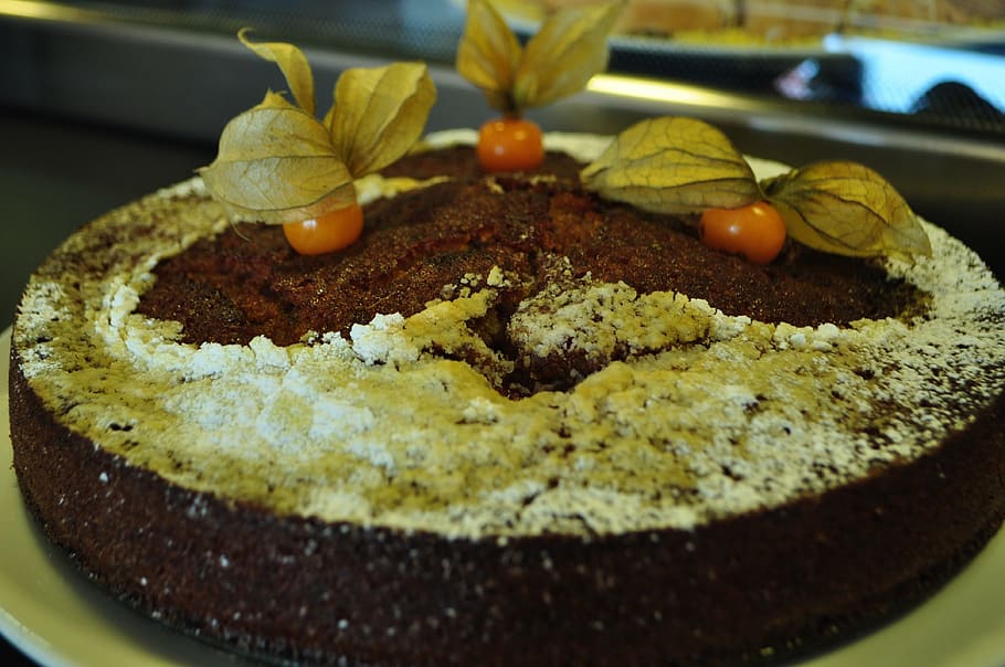 pie, sponge cake, food, food and drink, freshness, dessert HD wallpaper