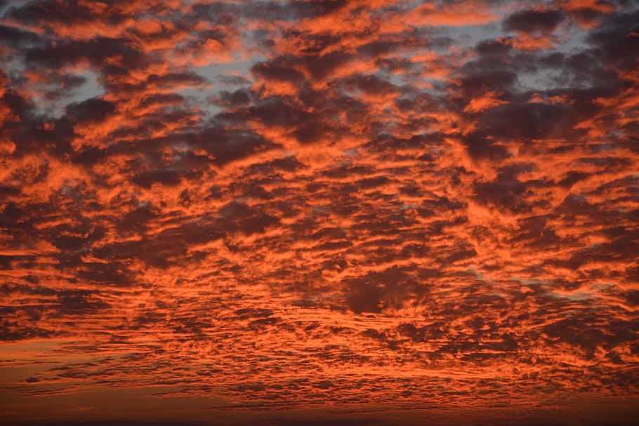 abstract, sunset, insubstantial, desktop, orange color, beauty in nature HD wallpaper