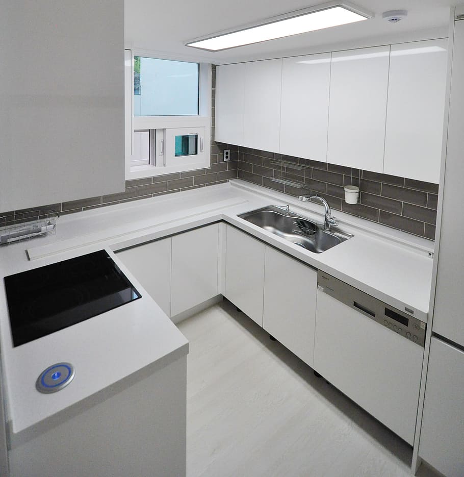 Interior, Design, Home, Kitchen, domestic kitchen, domestic room HD wallpaper