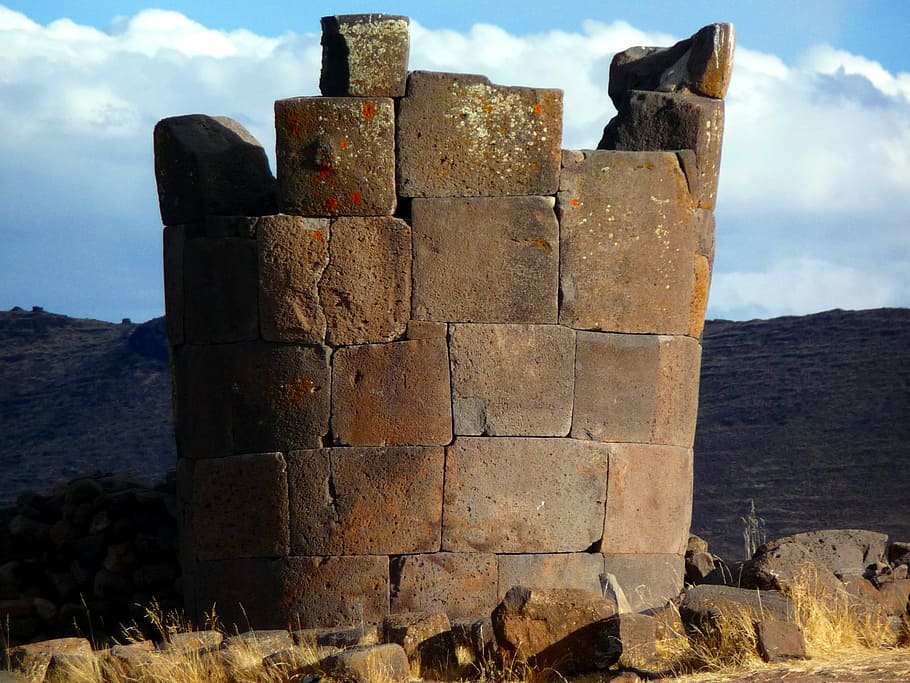 ruin, inca, peru, sky, cloud - sky, architecture, built structure HD wallpaper