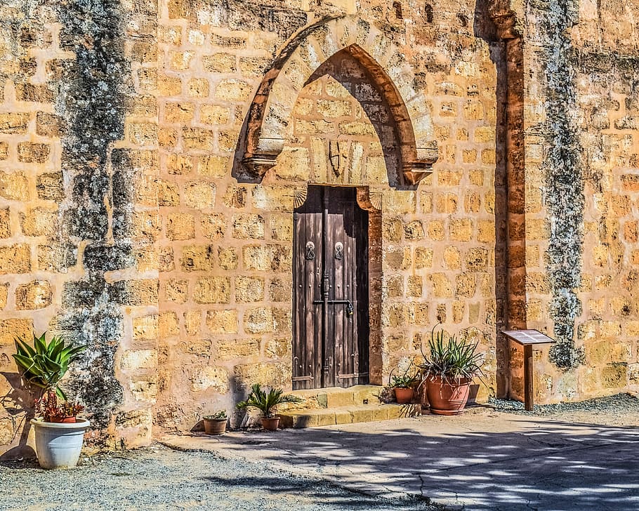 cyprus, avgorou, church, orthodox, religion, architecture, christianity, HD wallpaper