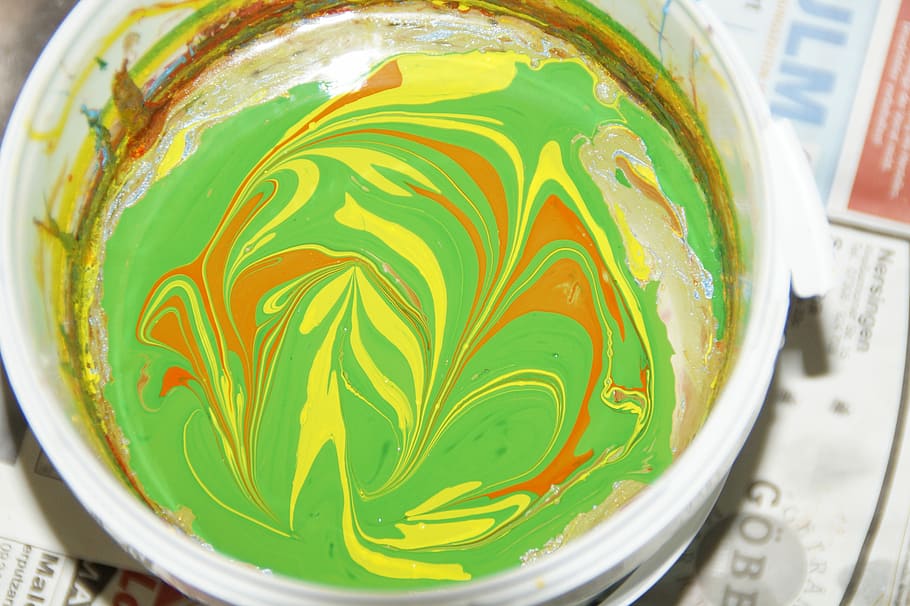 Mottle, Color, Bucket, Dye, Easter Eggs, dye easter eggs, marbling HD wallpaper