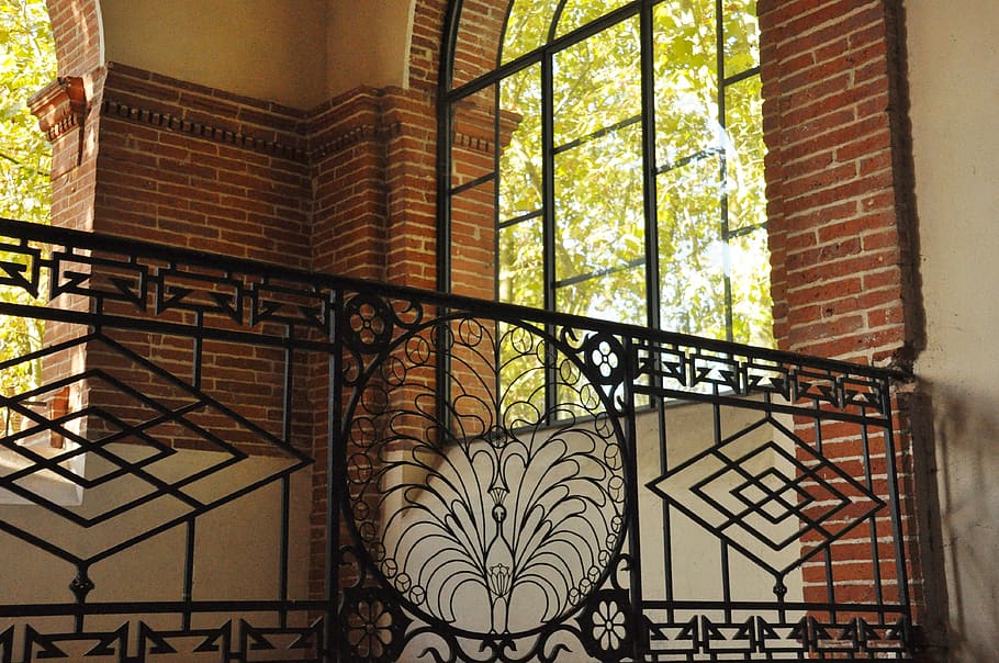 ironwork, ramp, heritage, architecture, window, no people, built structure HD wallpaper