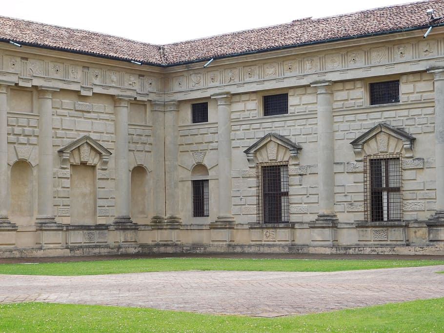 Palazzo Del Te, Mantova, Lombardy, Italy, monument, architecture, HD wallpaper