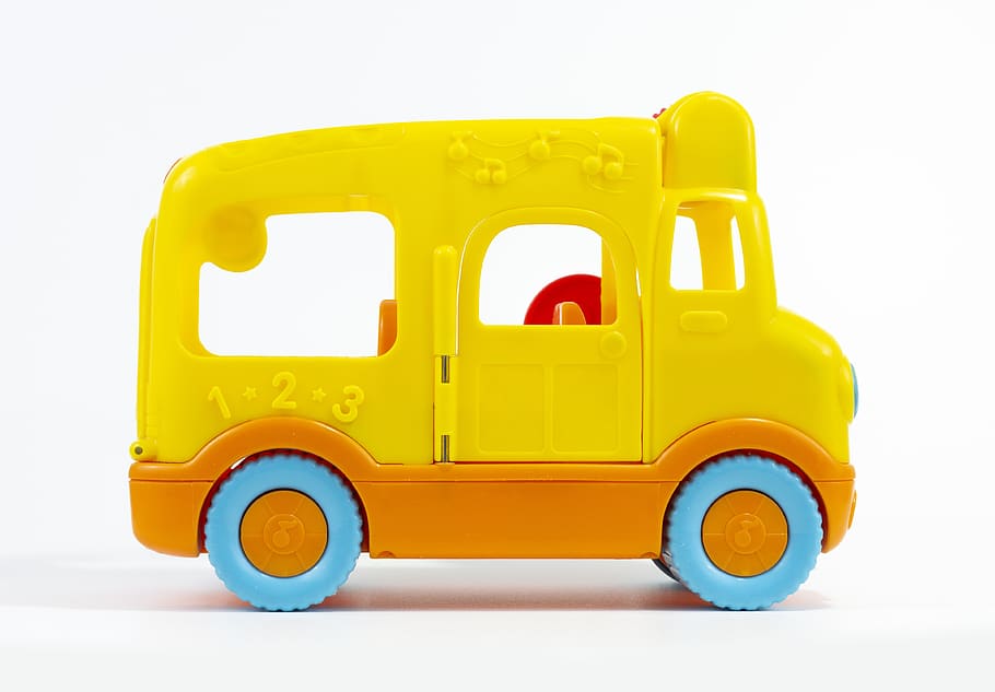 school bus, toy, toys, kids, children, yellow, transport, vehicle