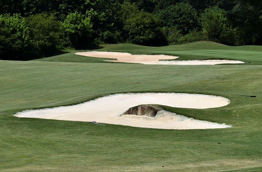 Sand Trap, Golf, Course, Greens, Sport, grass, club, lifestyle HD wallpaper