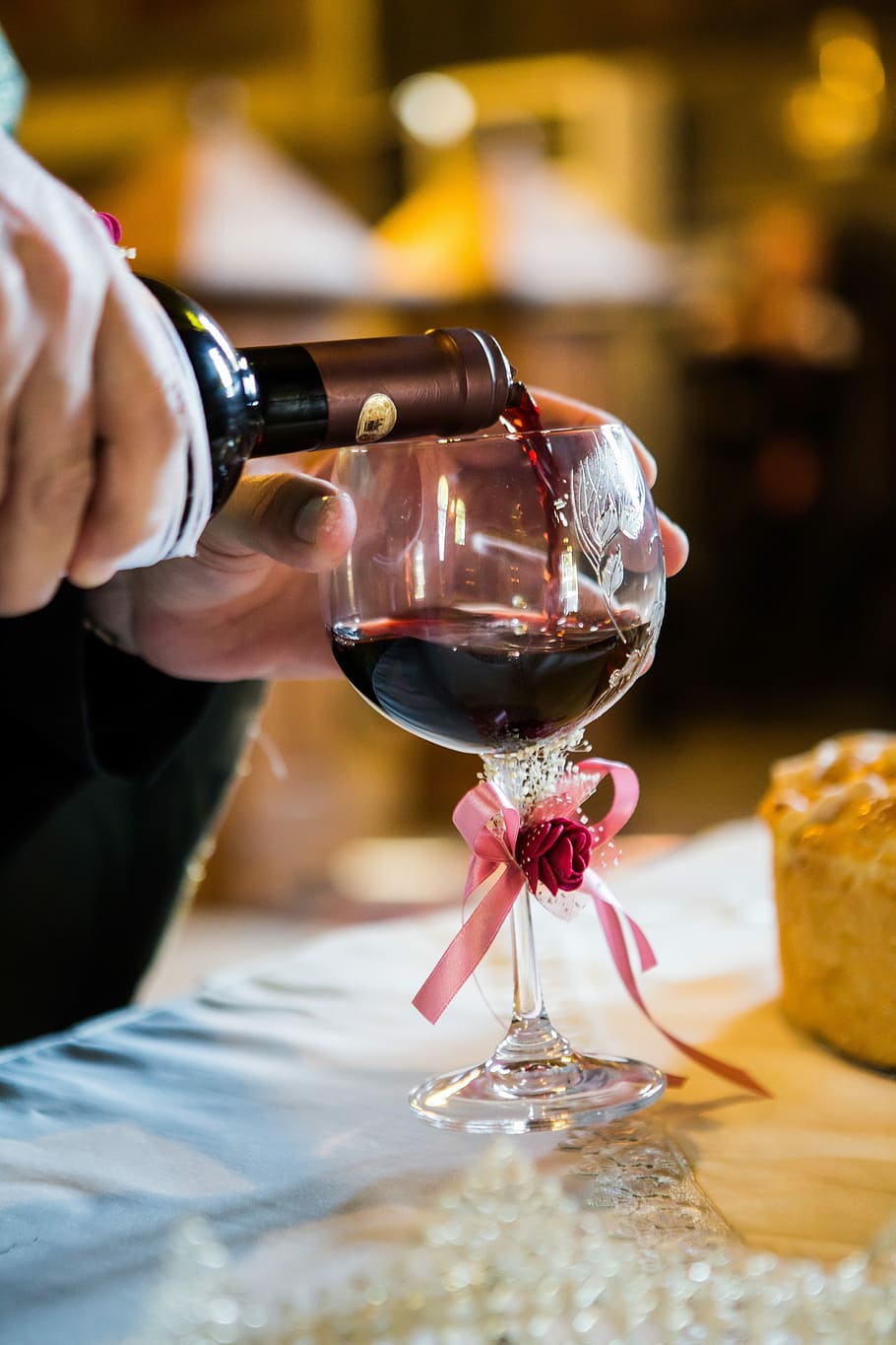 cup, wine, wedding, drink, food and drink, alcohol, refreshment HD wallpaper