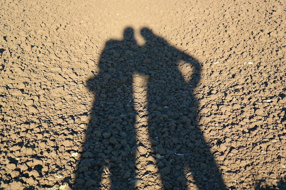 Shadow Play, Couple, Man, personal, woman, arable, long, pulled long HD wallpaper