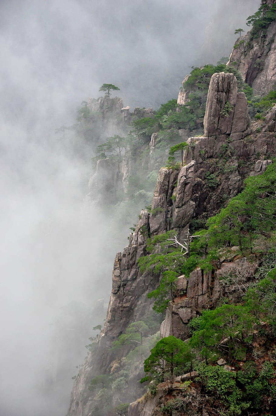 HD wallpaper: nature, mountain, landscape, rock, tourism, huangshan ...