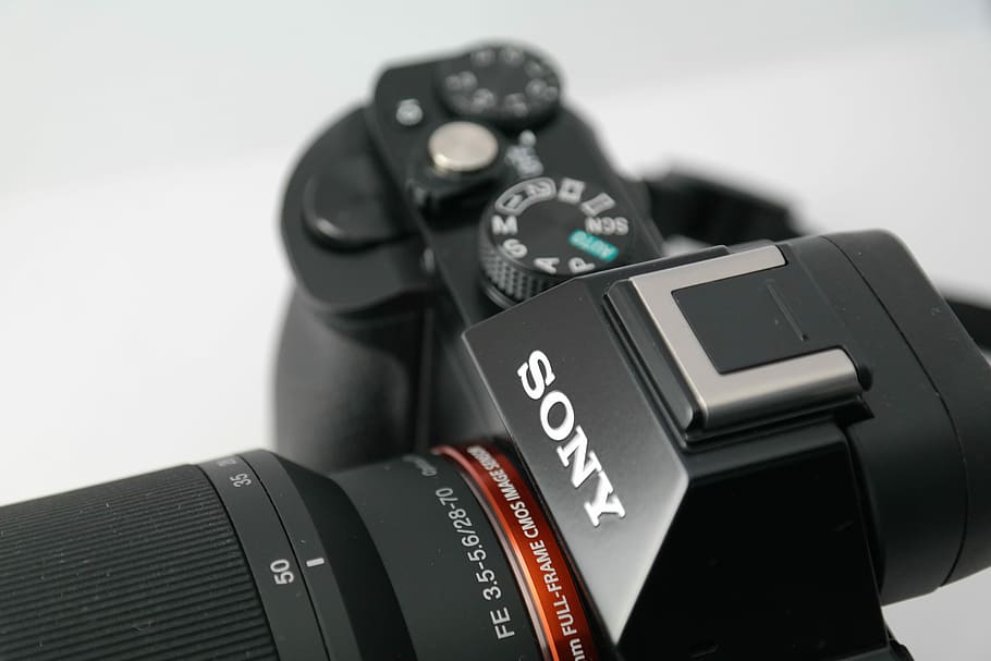 Hot Shoe, Photo Camera, sony alpha 7, photographic equipment