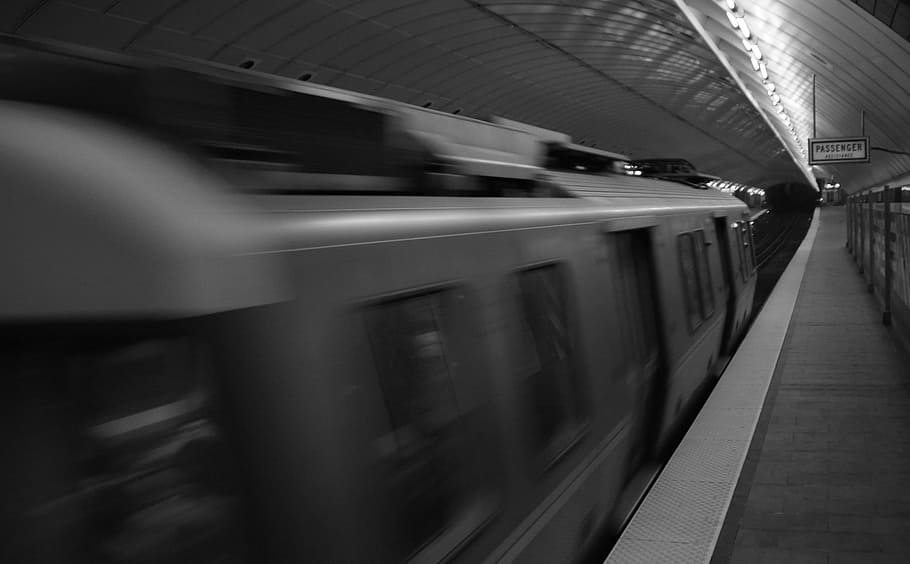 train on station, Subway, Boston, Train, Track, transportation HD wallpaper