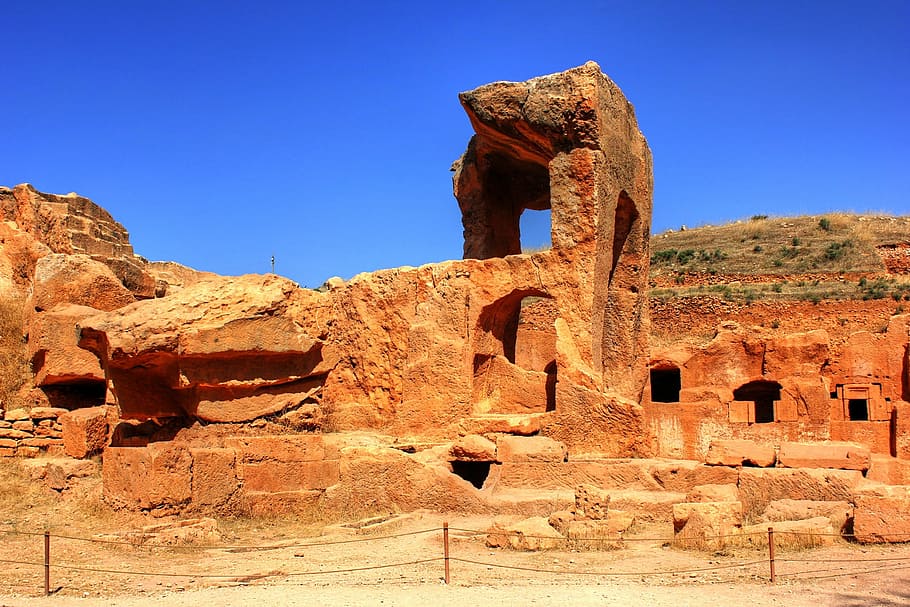 turkey, mardin, antikkent, tare, historical city, sky, solid, HD wallpaper