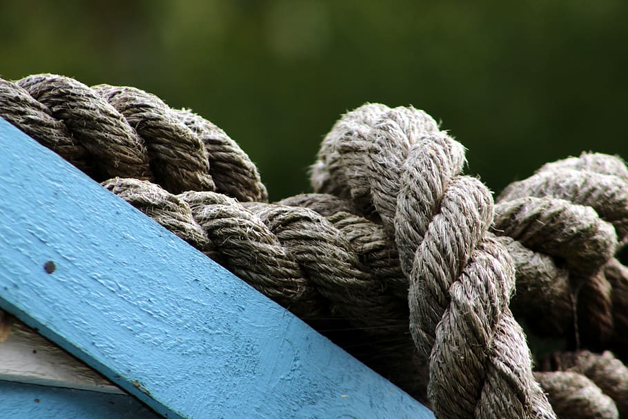 rope, hemp, object, close-up, strength, no people, day, focus on foreground HD wallpaper