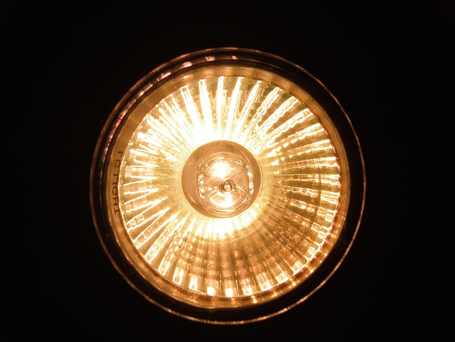 Halogen, Spotlights, Technology, halogen spotlights, lighting HD wallpaper