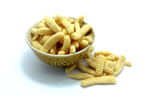 chip, crisp, pack, snack, bowl, tureen, isolated, heap, pepper HD wallpaper