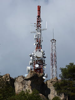 Antenna, Repeater, Communications, Top, mobile, tv, priorat HD wallpaper