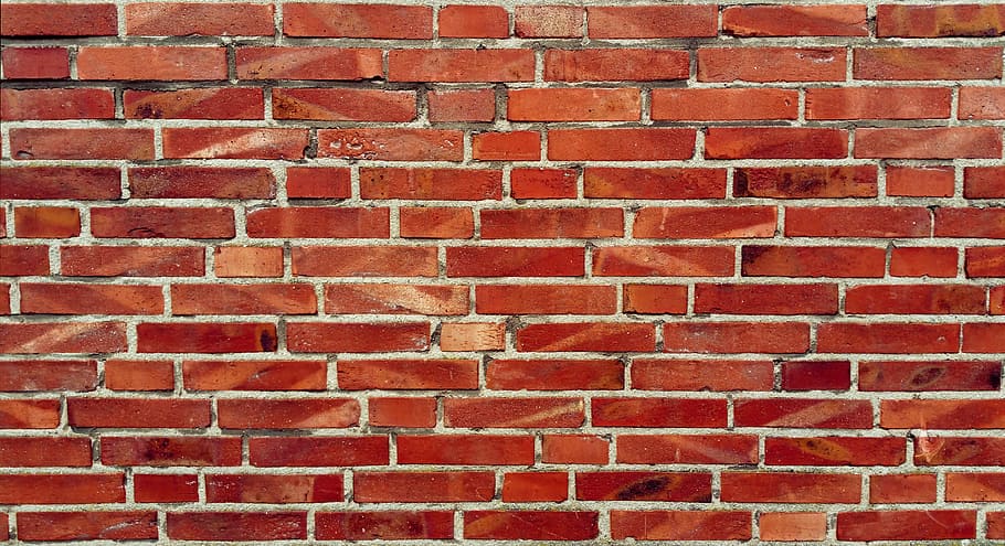 brick wall, structure, background, texture, brick red, pattern HD wallpaper