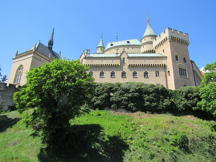 Slovakia, Castle, Bojnice, architecture, famous Place, palace HD wallpaper
