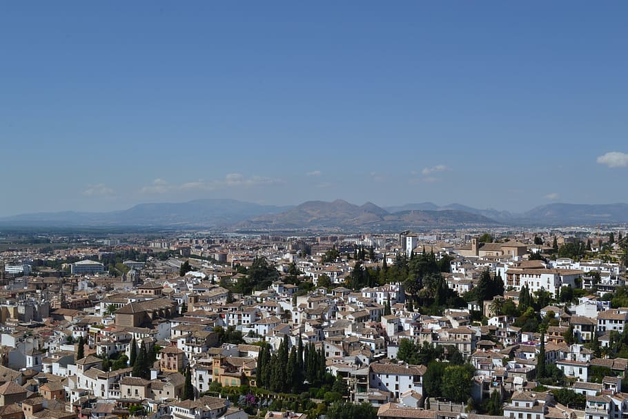 Granada, City, Spain, cityscape, architecture, building exterior HD wallpaper