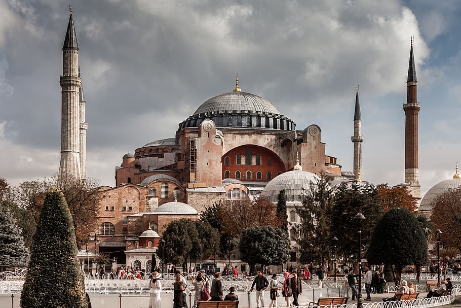 Mosque, Istanbul, Turkey, Monument, religion, ayasofia, travel HD wallpaper