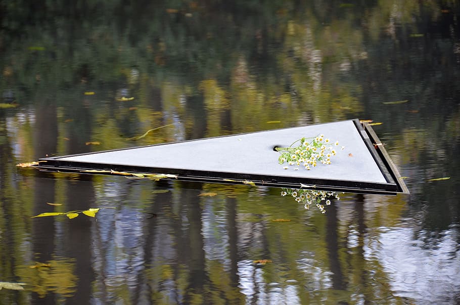 holocaust, berlin, holocaust memorial, water, reflection, lake HD wallpaper