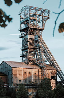 building, industry, metal, architecture, abandoned, abandoned building HD wallpaper