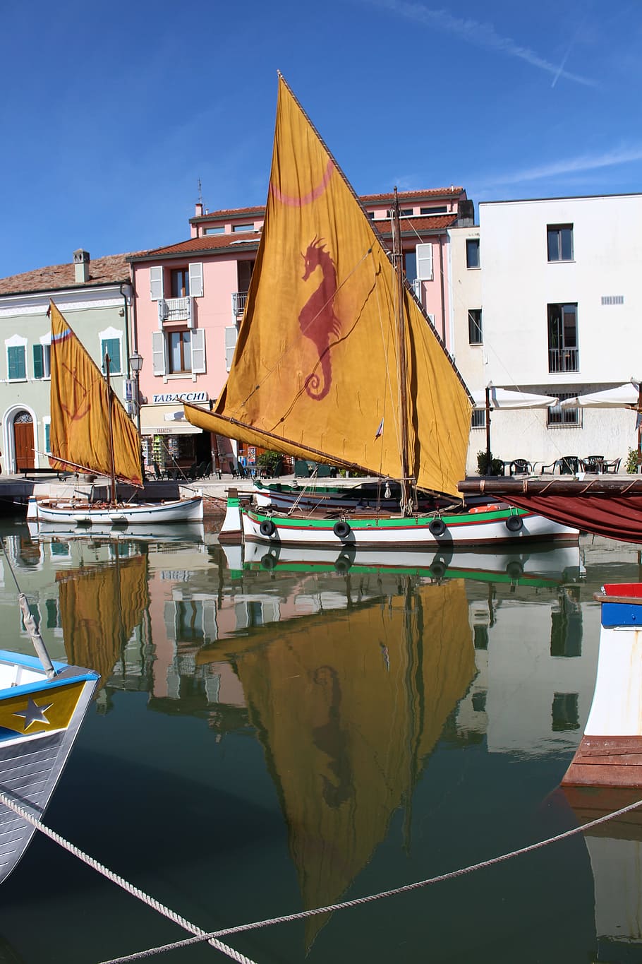 italy, emilia-romagna, centre, history, port, nautical vessel HD wallpaper